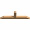 Ekena Millwork Portland Smooth Timber Gable Bracket, Western Red Cedar, 72"W x 21"H x 5 1/2"D x 5 1/2"F, 7/12 Pitch GBW072X21X0606POR00SWR - alternate 3